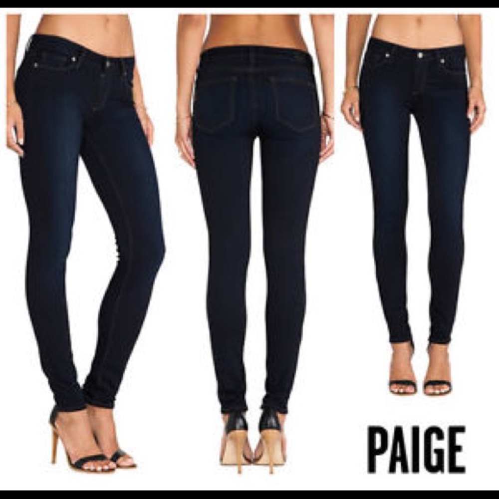 Paige skinny jeans